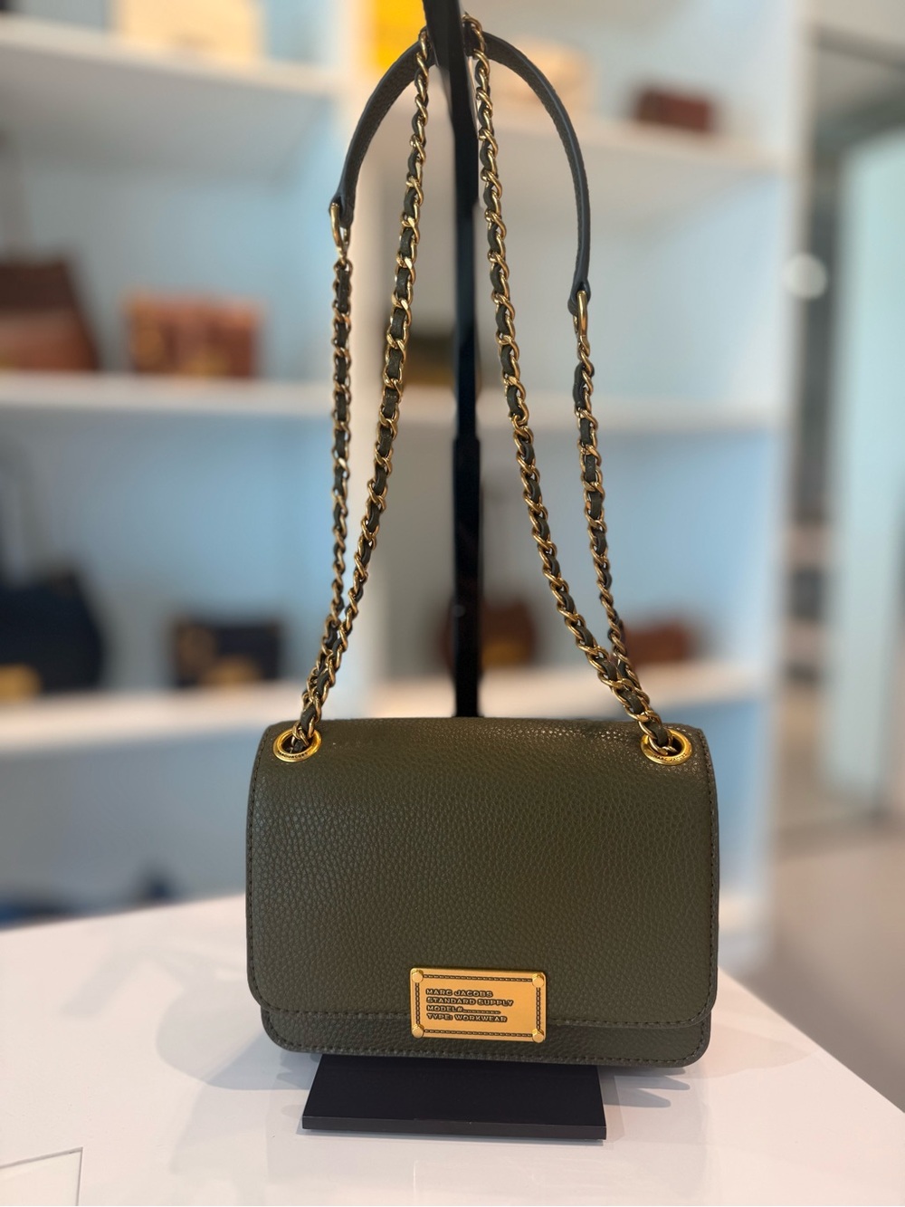 nwt Marc Jacobs small plaza shoulder bag - beech (limited color)